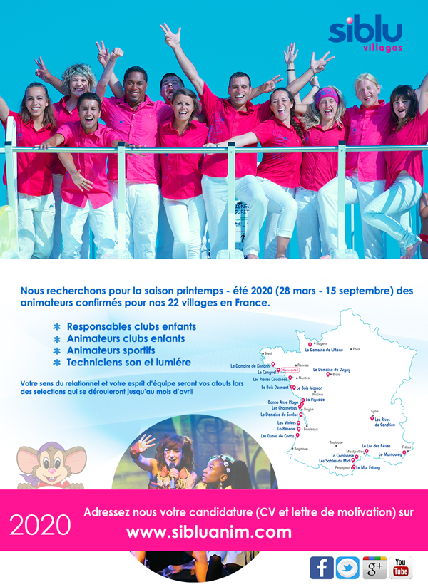 Animjobs Emploi Animation Formation Bafa Bafd Bpjeps Dejeps Job D Ete Et Saisonniers